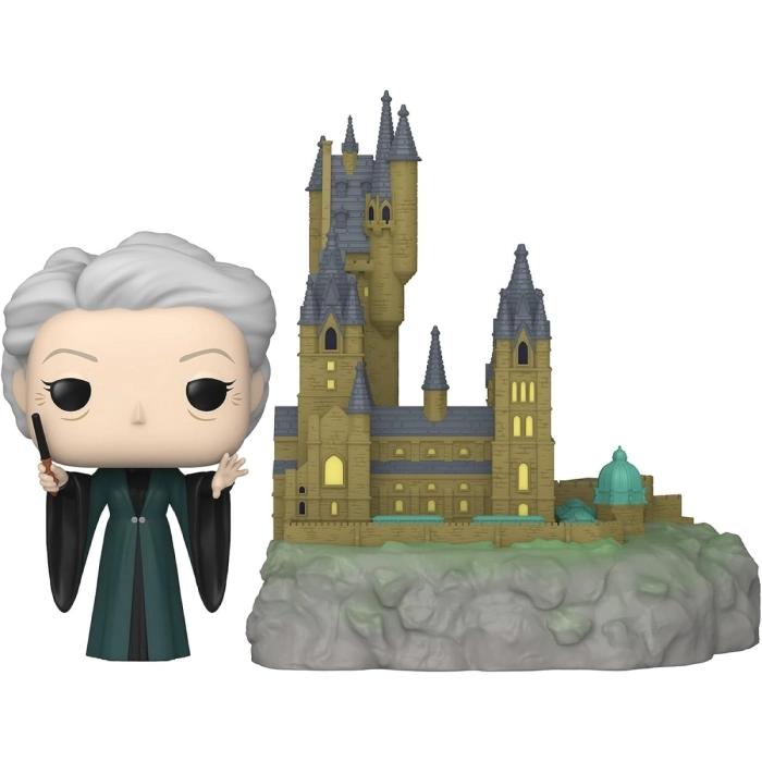 harry potter anniversary - minerva mcgonagall with hogwarts - funko pop 33: 2