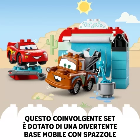 10996 - divertimento all’autolavaggio con saetta mcqueen e cricchetto