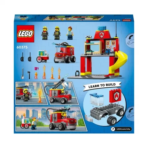 60375 - caserma dei pompieri e autopompa