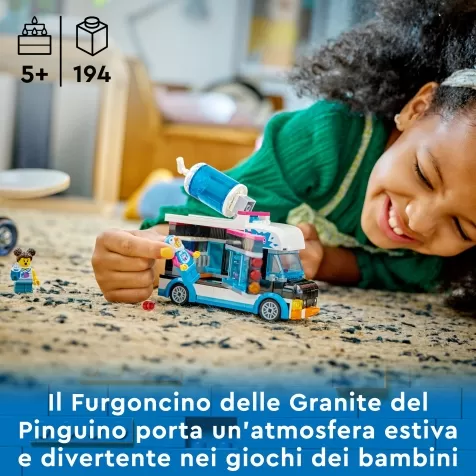 60384 - il furgoncino delle granite del pinguino