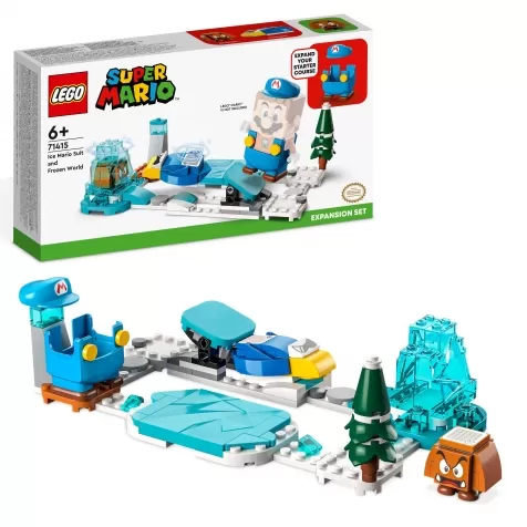71415 - pack di espansione costume di mario ghiaccio e mondo ghiacciato