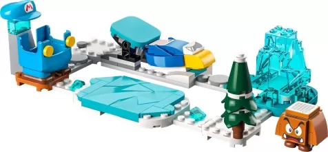71415 - pack di espansione costume di mario ghiaccio e mondo ghiacciato