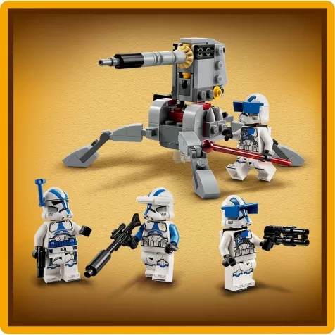 75345 - battle pack clone trooper legione 501: 12