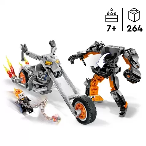 76245 - mech e moto di ghost rider