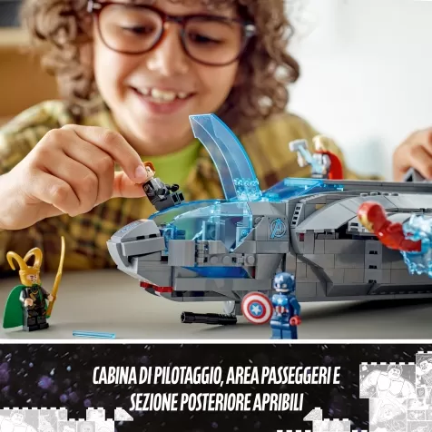 76248 - il quinjet degli avengers