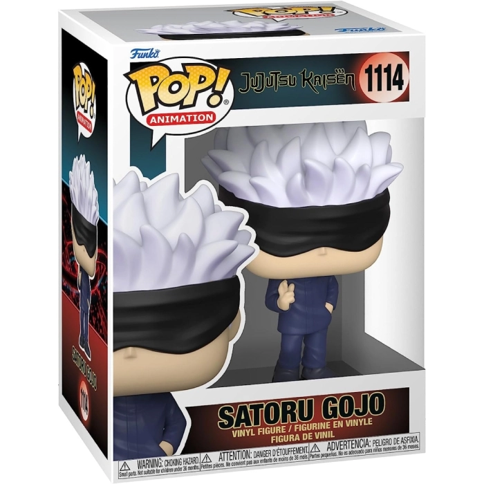 jujutsu kaisen - satoru gojo 9cm - funko pop 1114: 1