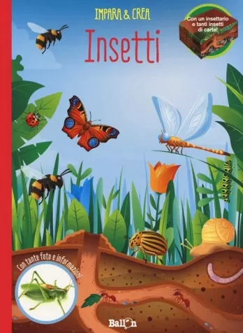 insetti. impara & crea. ediz. a colori