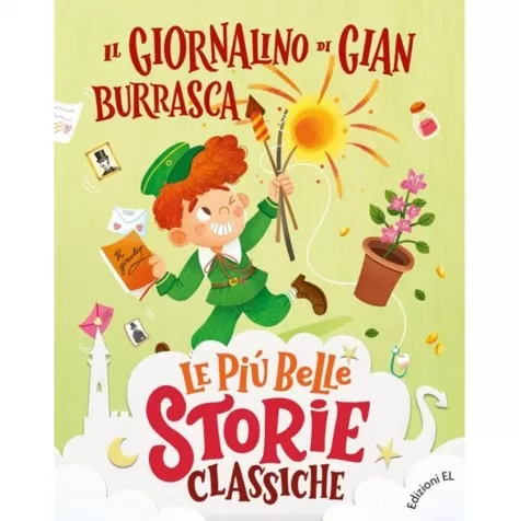 il giornalino di gian burrasca. stampatello maiuscolo. ediz. a colori