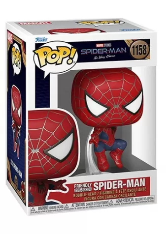 spider-man - friendly neighborhood spider-man - funko pop 1158: 1