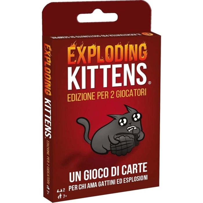 exploding kittens - edizione per 2 giocatori