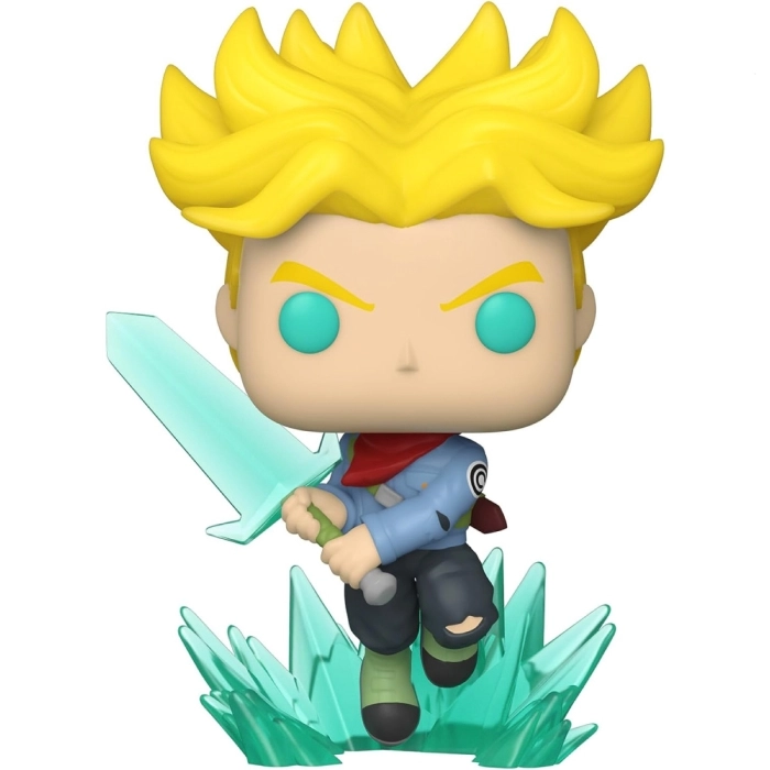 dragon ball super - super saiyan trunks with sword 9cm - funko pop 1281