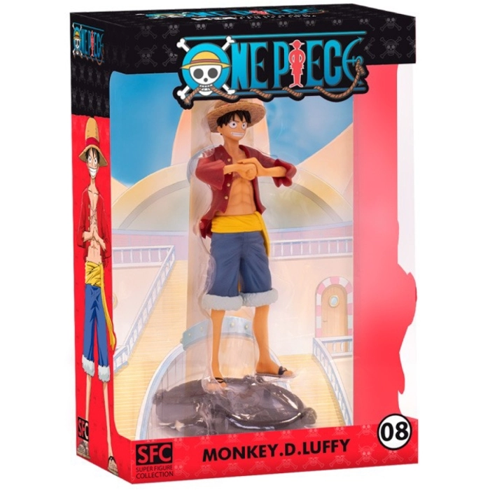 one piece - monkey d. luffy - statua 17cm: 6
