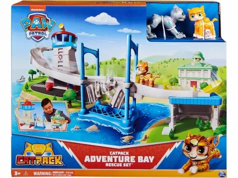 paw patrol - cat pack adventure bay rescue set