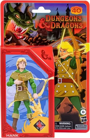 d&d - dungeons and dragons - cartoon classics -  hank - action figure 15cm: 1