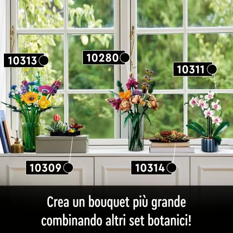 LEGO 10313 - Bouquet Fiori Selvatici a 59,99 €