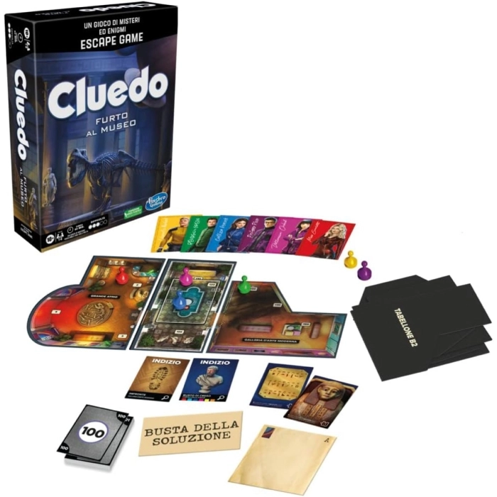 cluedo escape - furto al museo