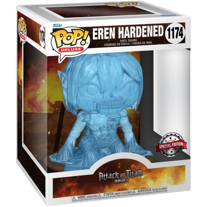attack on titan - eren hardened - funko pop deluxe 1174