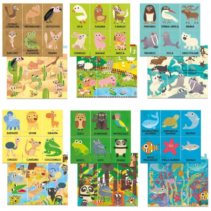 flashcards enciclopedia animali montessori