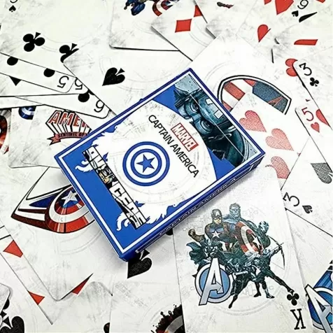 captain america stripper - mazzo di carte - poker e ramino