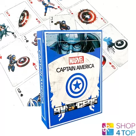 captain america stripper - mazzo di carte - poker e ramino