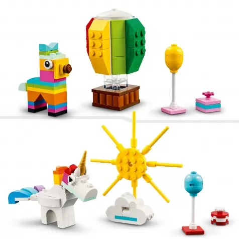 Temperamatite mattoncini Lego, confezione da 6, gadget per feste