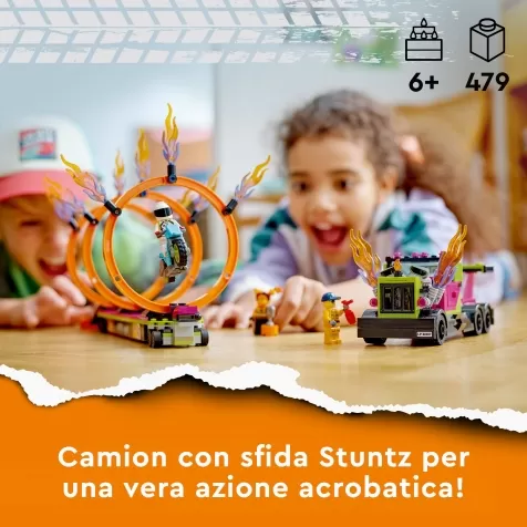 60357 - stunt truck: sfida dell’anello di fuoco: 10