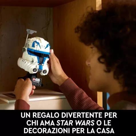 75349 - casco di captain rex star wars