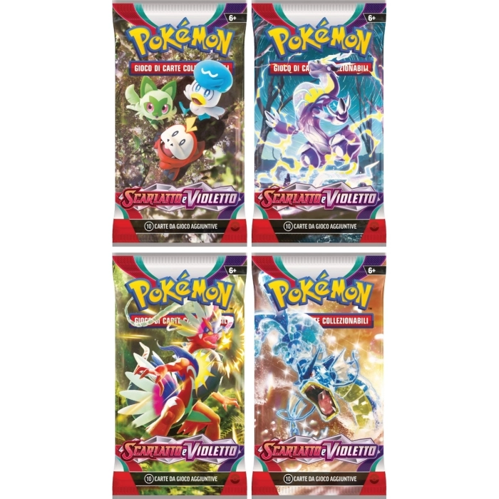 pokemon scarlatto e violetto - bustina singola (ita): 5