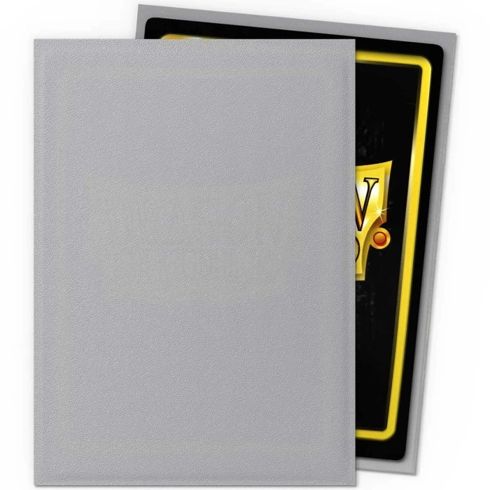 dragon shield standard sleeves - silver matte (100 bustine protettive): 2