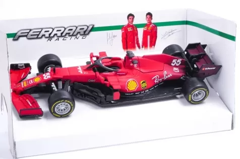 ferrari f1 sp21 1:43 - sainz e leclerc