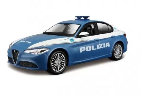 alfa romeo giulia polizia - 1:24