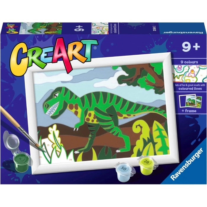 creart - dinosauro affamato