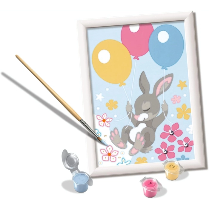 creart - bunny con palloncini