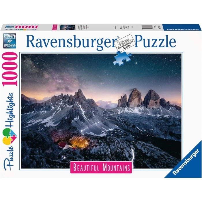 Ravensburger - Puzzle Le Tre Cime di Lavaredo, Collezione Beautiful  Mountains, 1000 Pezzi, Puzzle Adulti a 14,99 €