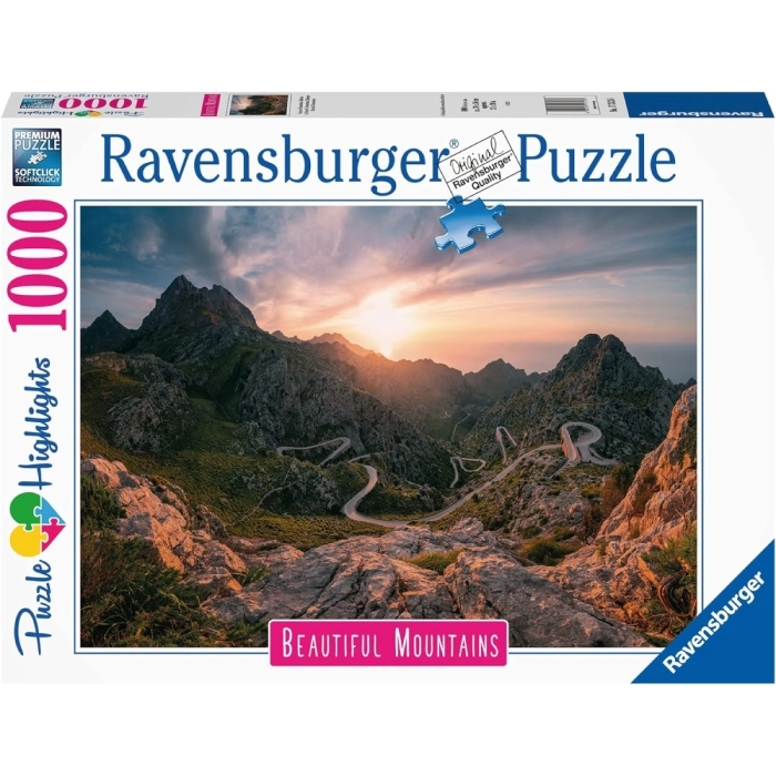 sierra de tramuntana - puzzle 1000 pezzi