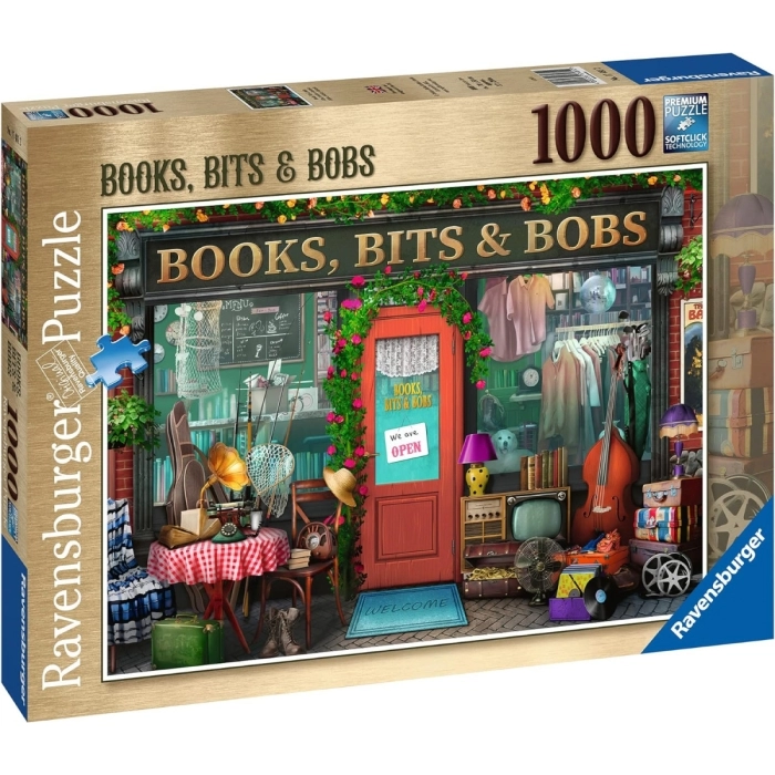 libri, musica e fantasia - puzzle 1000 pezzi