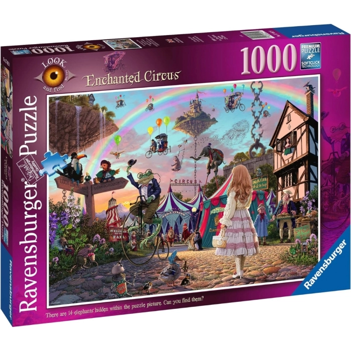 il circo magico - puzzle 1000 pezzi