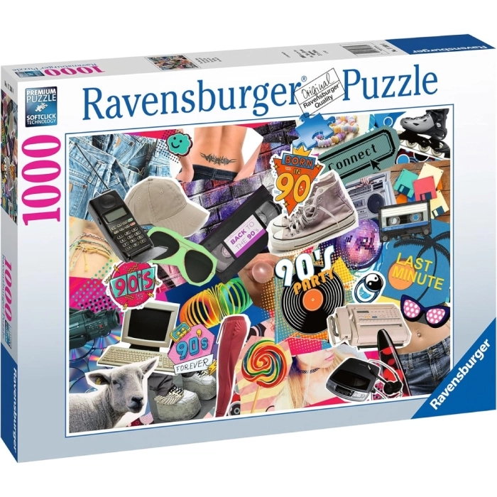 gli anni 90 - puzzle 1000 pezzi