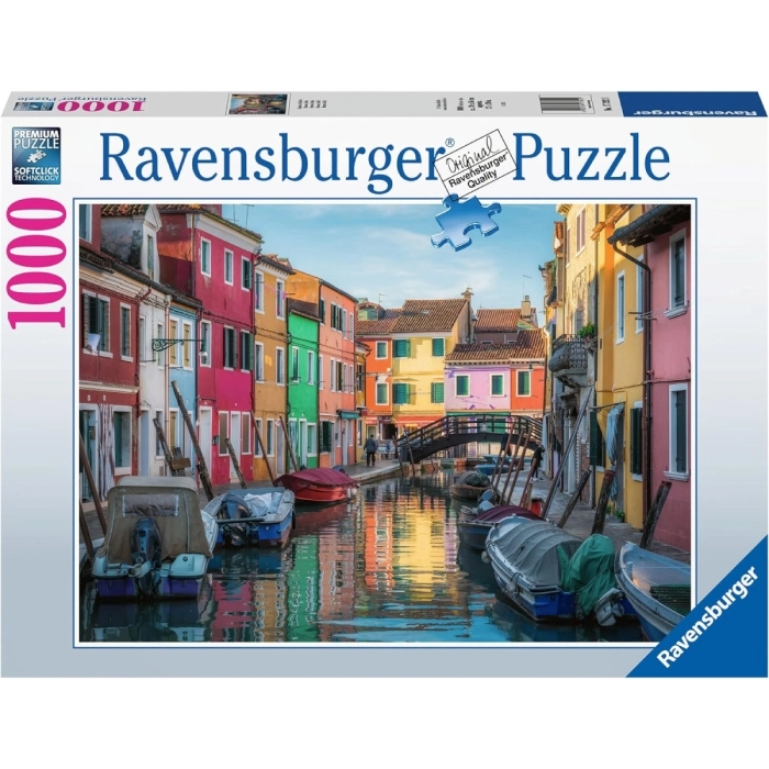 burano, italia - puzzle 1000 pezzi