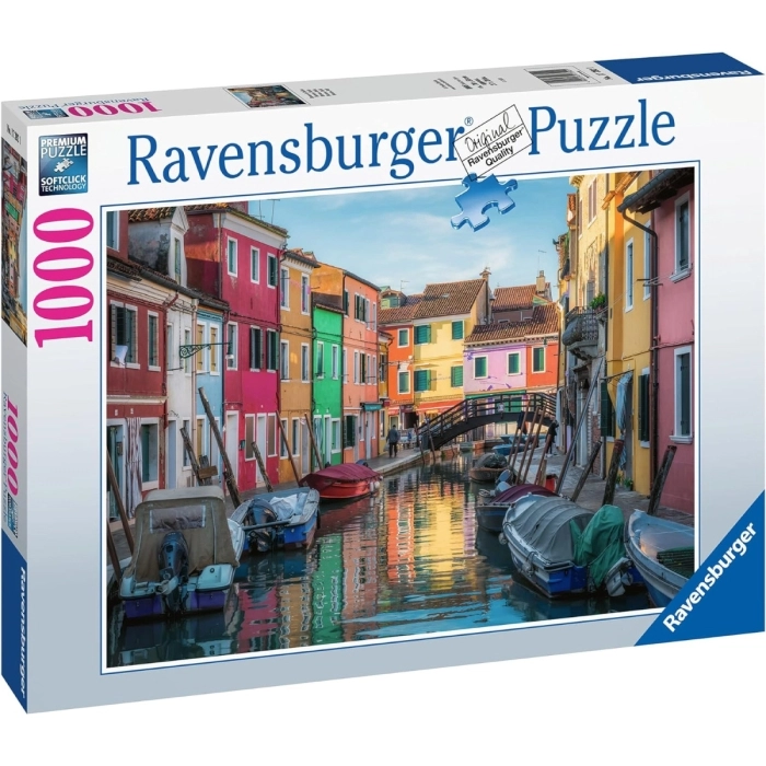 burano, italia - puzzle 1000 pezzi