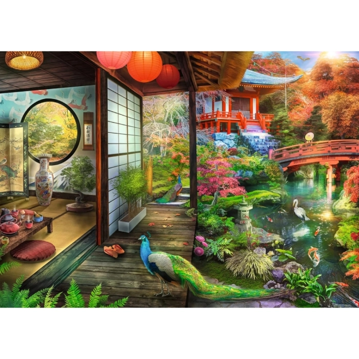giardino giapponese - puzzle 1000 pezzi
