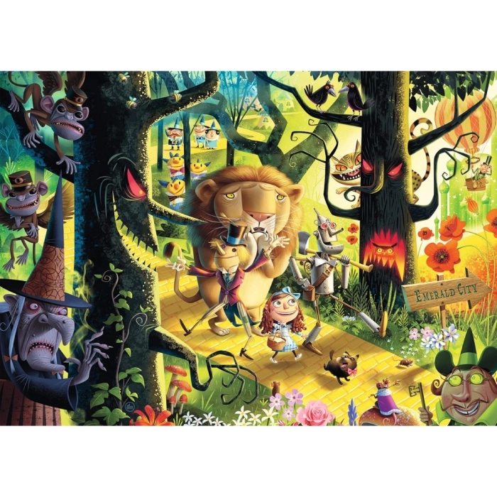 il mago di oz - puzzle 1000 pezzi