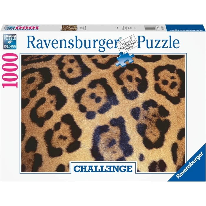 macchie di giaguaro challenge - puzzle 1000 pezzi