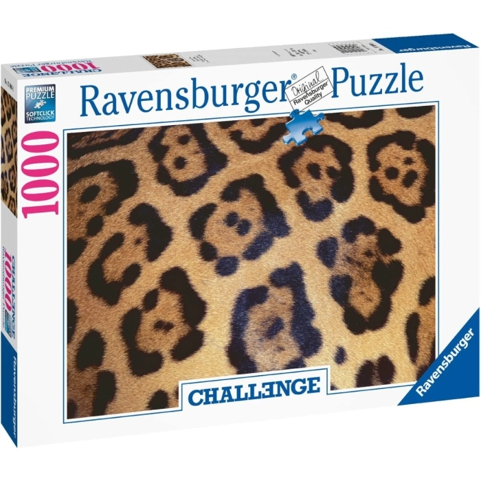 macchie di giaguaro challenge - puzzle 1000 pezzi