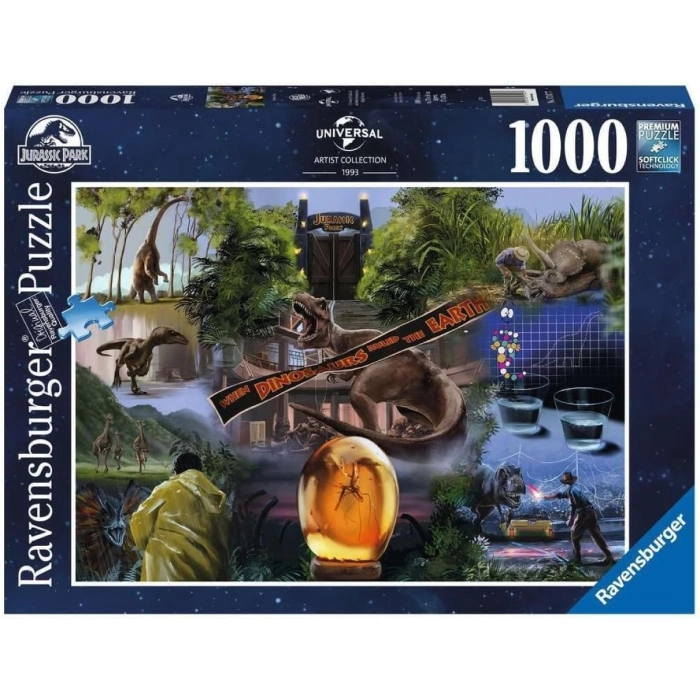 jurassic park - puzzle 1000 pezzi