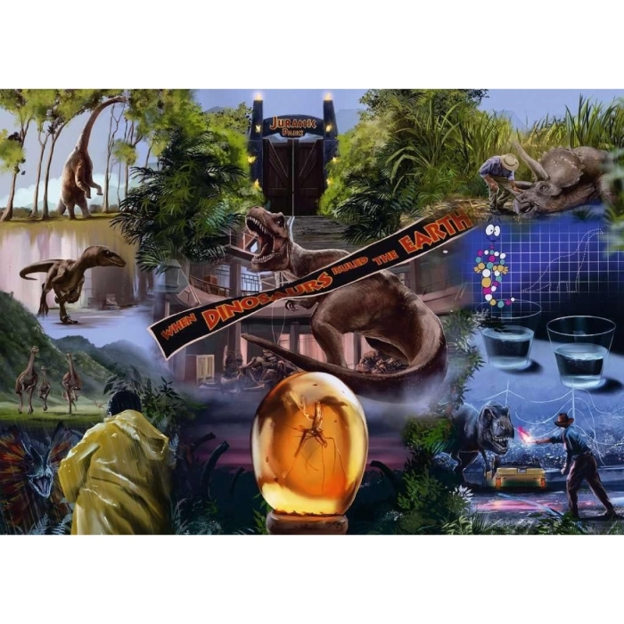 jurassic park - puzzle 1000 pezzi