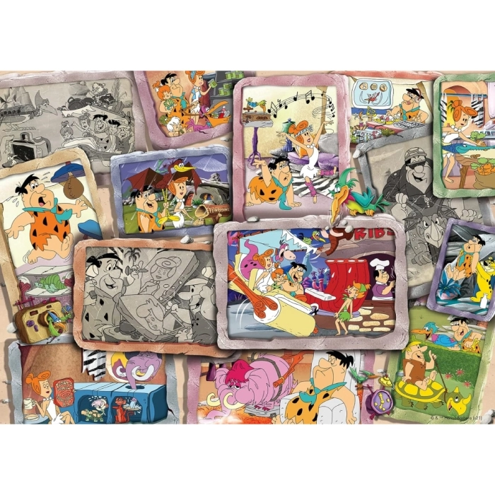 flinstones - puzzle 1000 pezzi