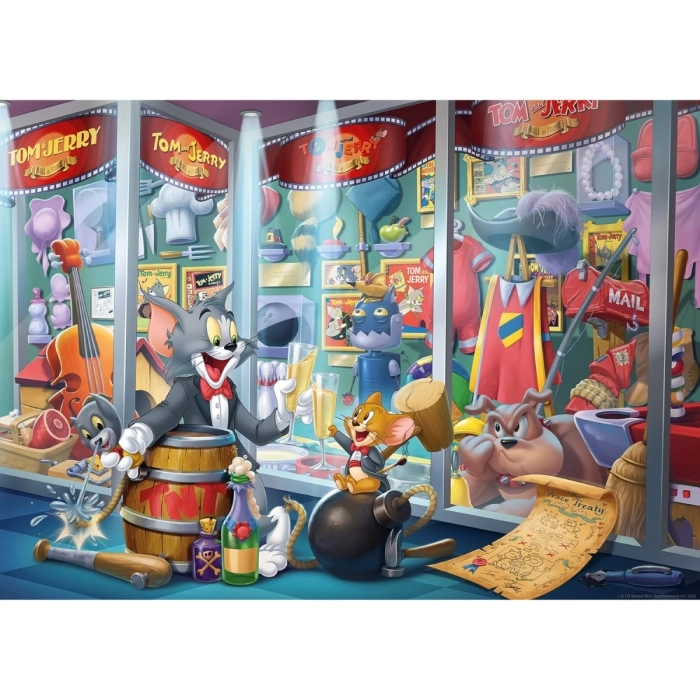 tom & jerry - puzzle 1000 pezzi