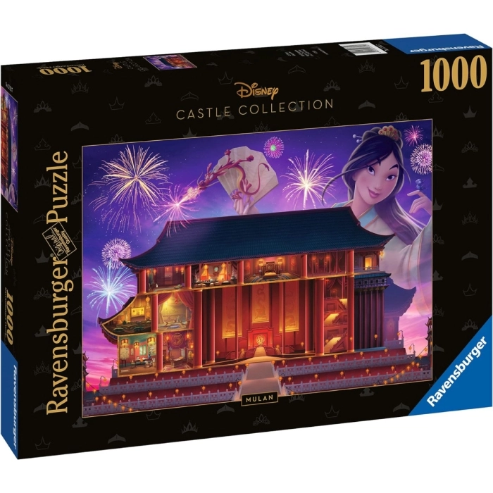 disney: castle collection - mulan - puzzle 1000 pezzi