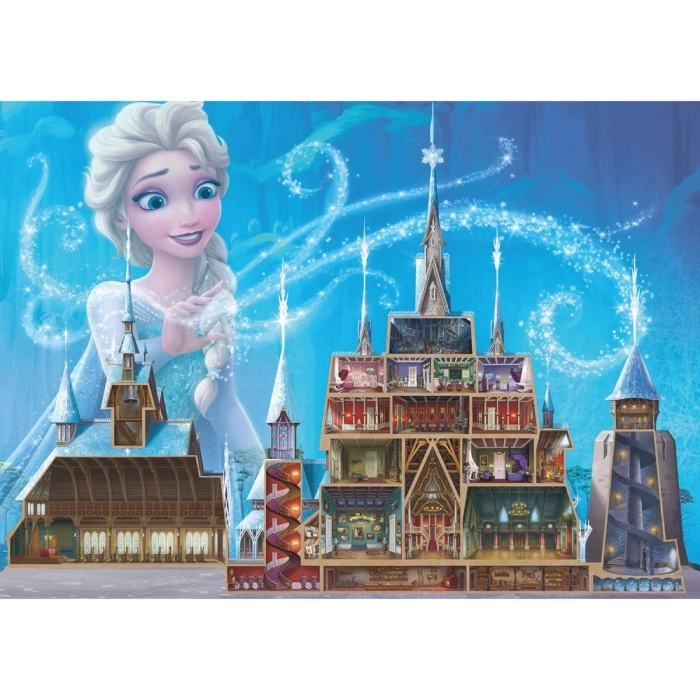 disney: castle collection - elsa - puzzle 1000 pezzi